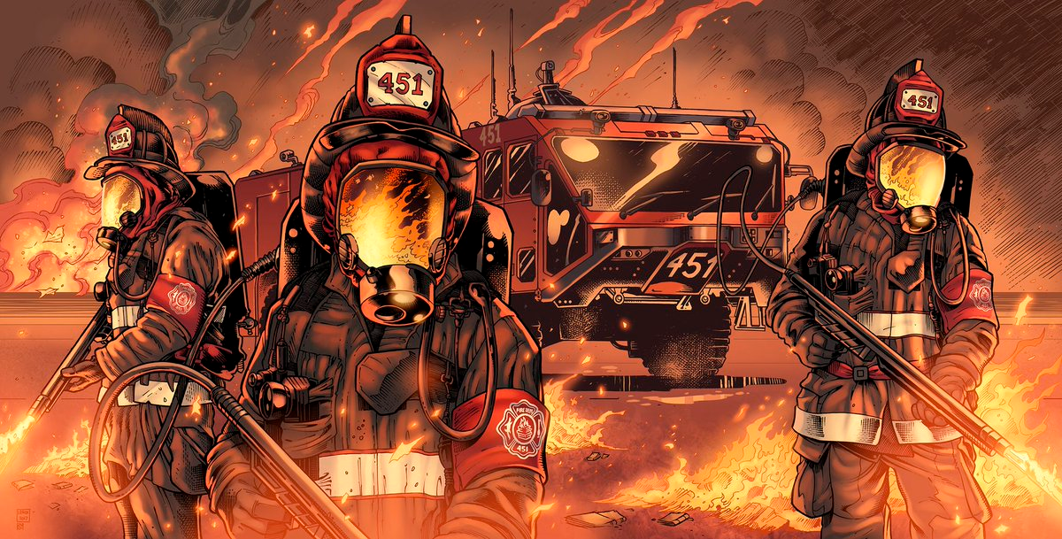 Между прочим, при 451 градусе по Фаренгейту хорошо горит не только бумага...