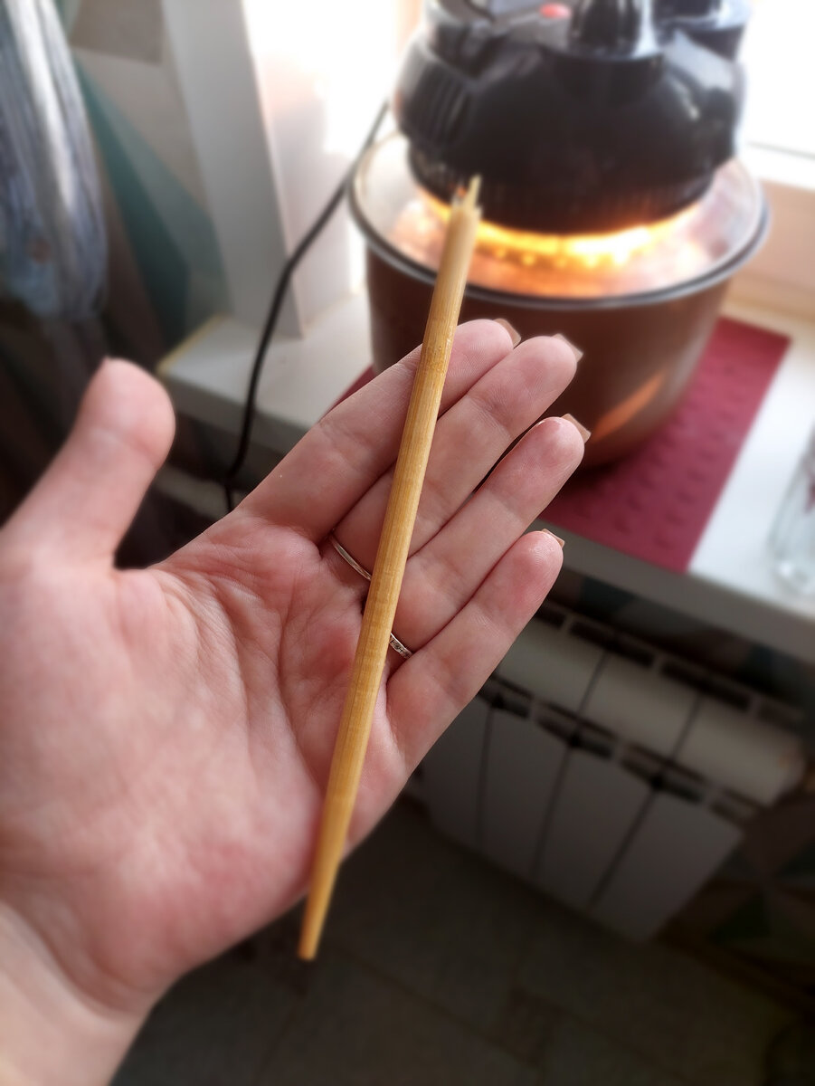 Китайские палочки вместо шпажек