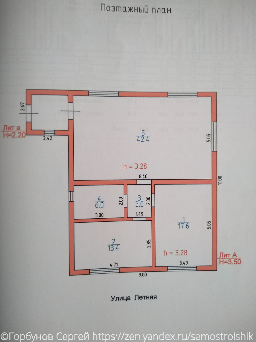 Планировка нашего дома, все комнаты и тамбур отапливаемые.