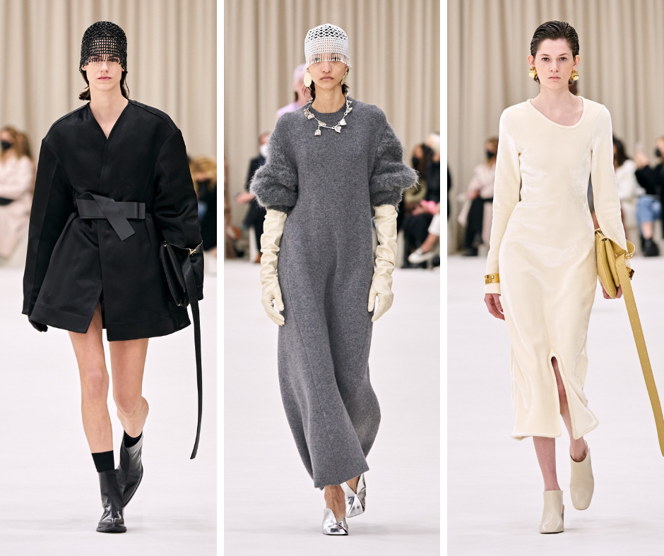 Юбки разной длины  в коллекции Jil Sander, осень-зима 2022