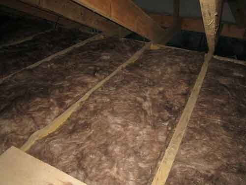 Утепление перекрытия Миниральным утеплителем
