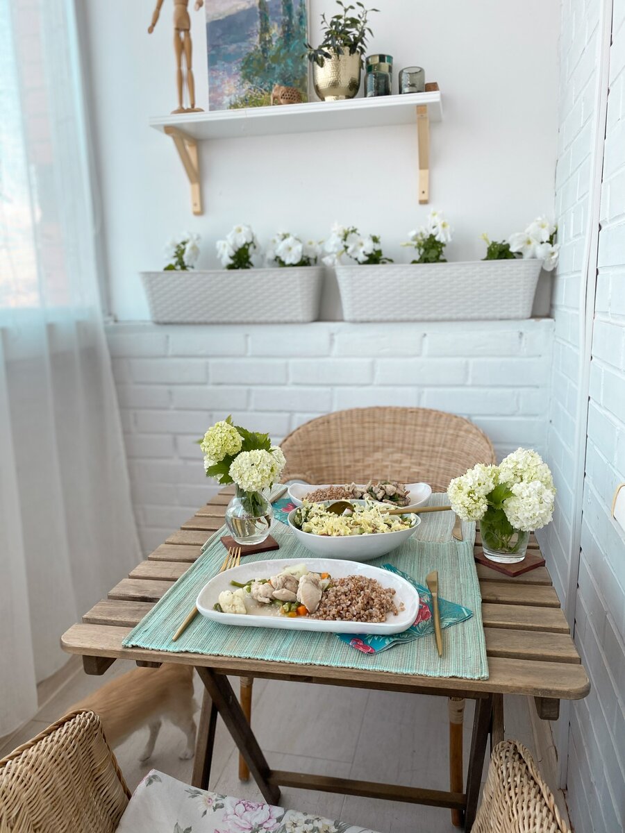 Мой балкон, июнь 2021