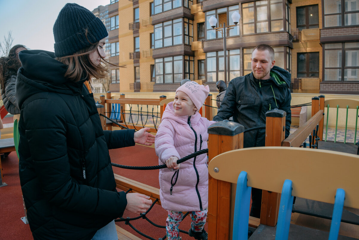 ЖК "Сердце Ростова 2" детская площадка.