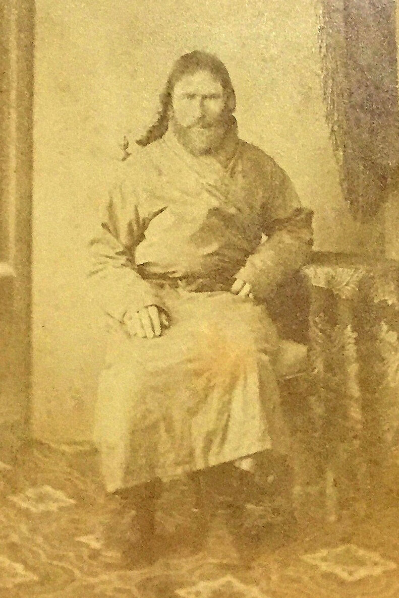 Крестьянин Мятешевского селения Иосиф Ильич Устьянцев.