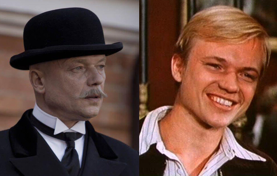 Андрей Смоляков в фильмах: «Григорий Р.» и «Целуются зори».Фото Яндекс.Картинки.