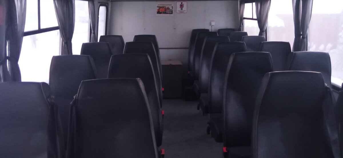 Фото: салон автобуса