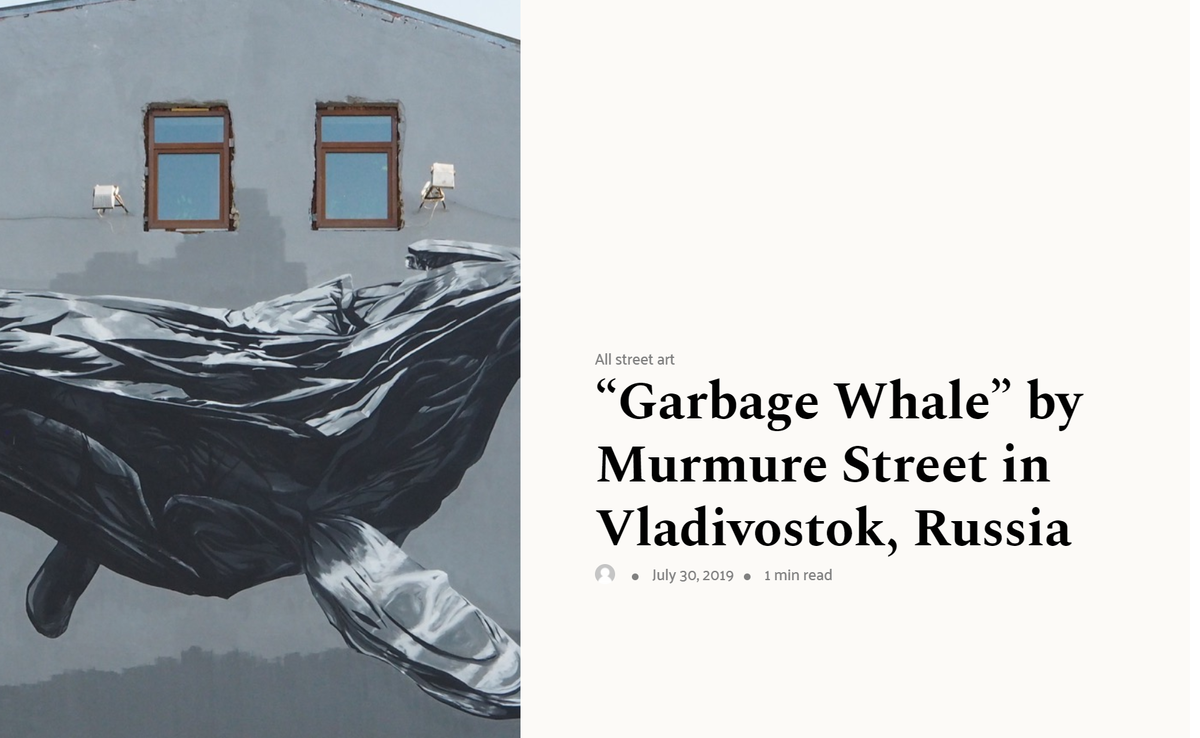 Скриншот сделан с сайта streetartnews.net