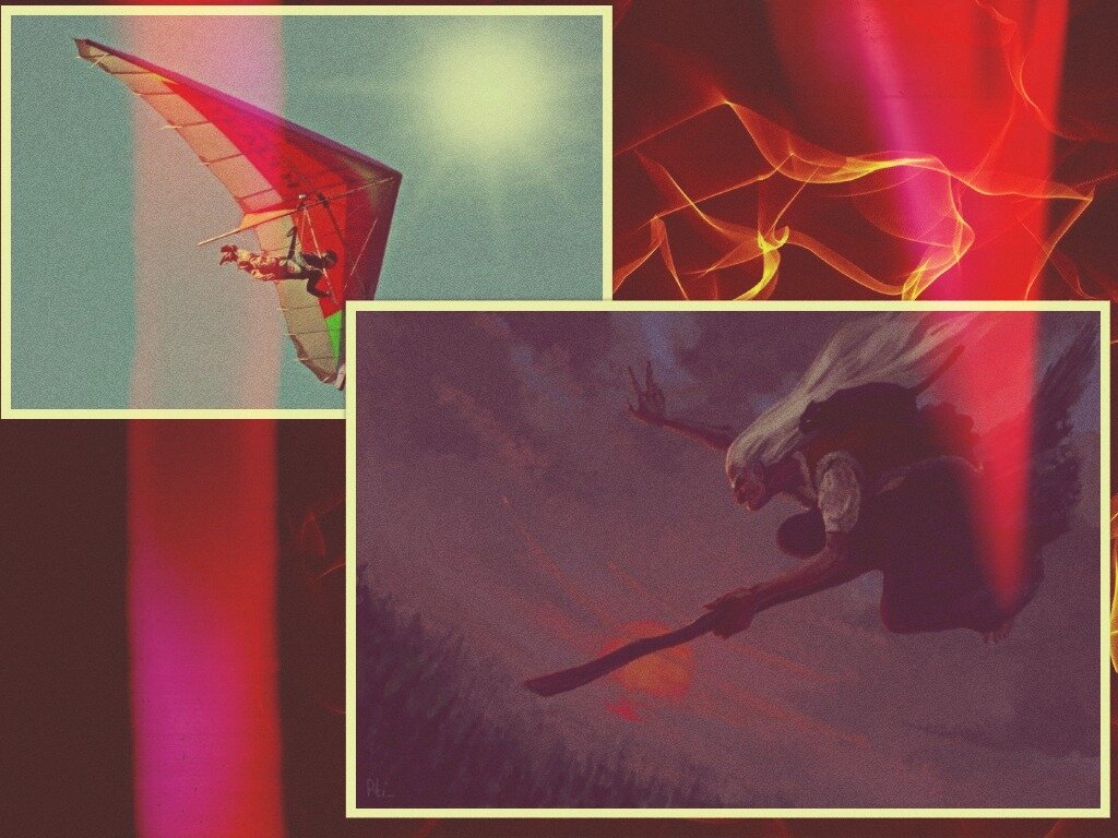 Баба Яга и Дельтаплан