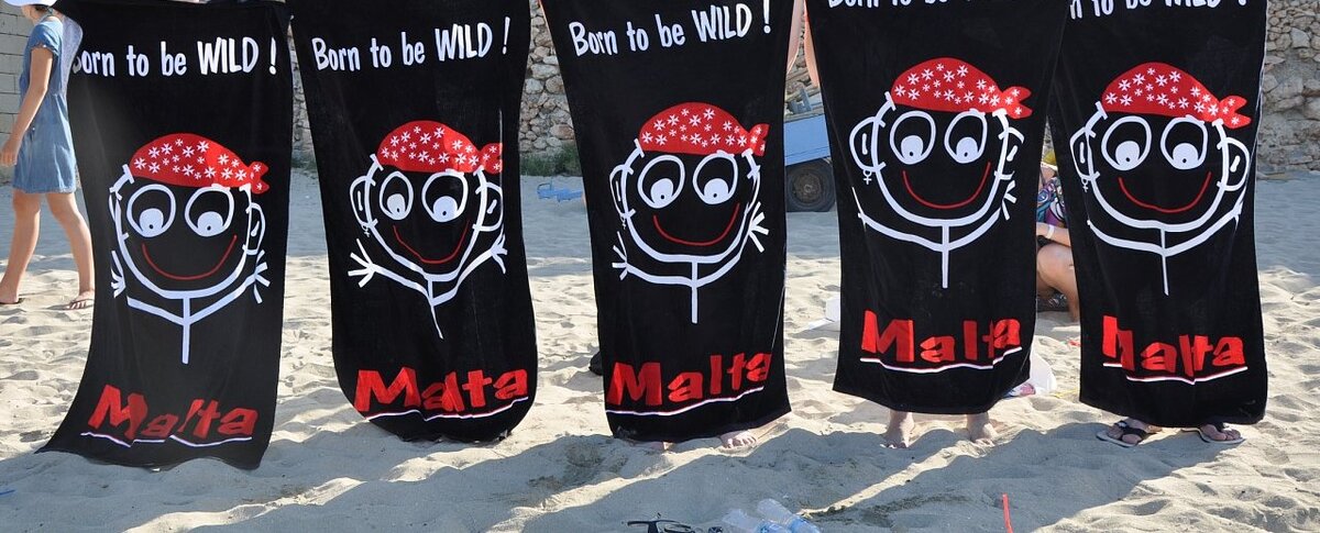 первый день на пляже