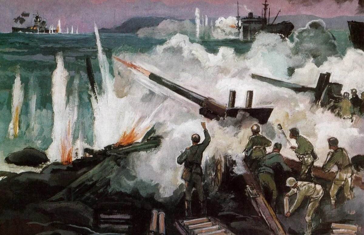 Оборона порта Диксон 1942