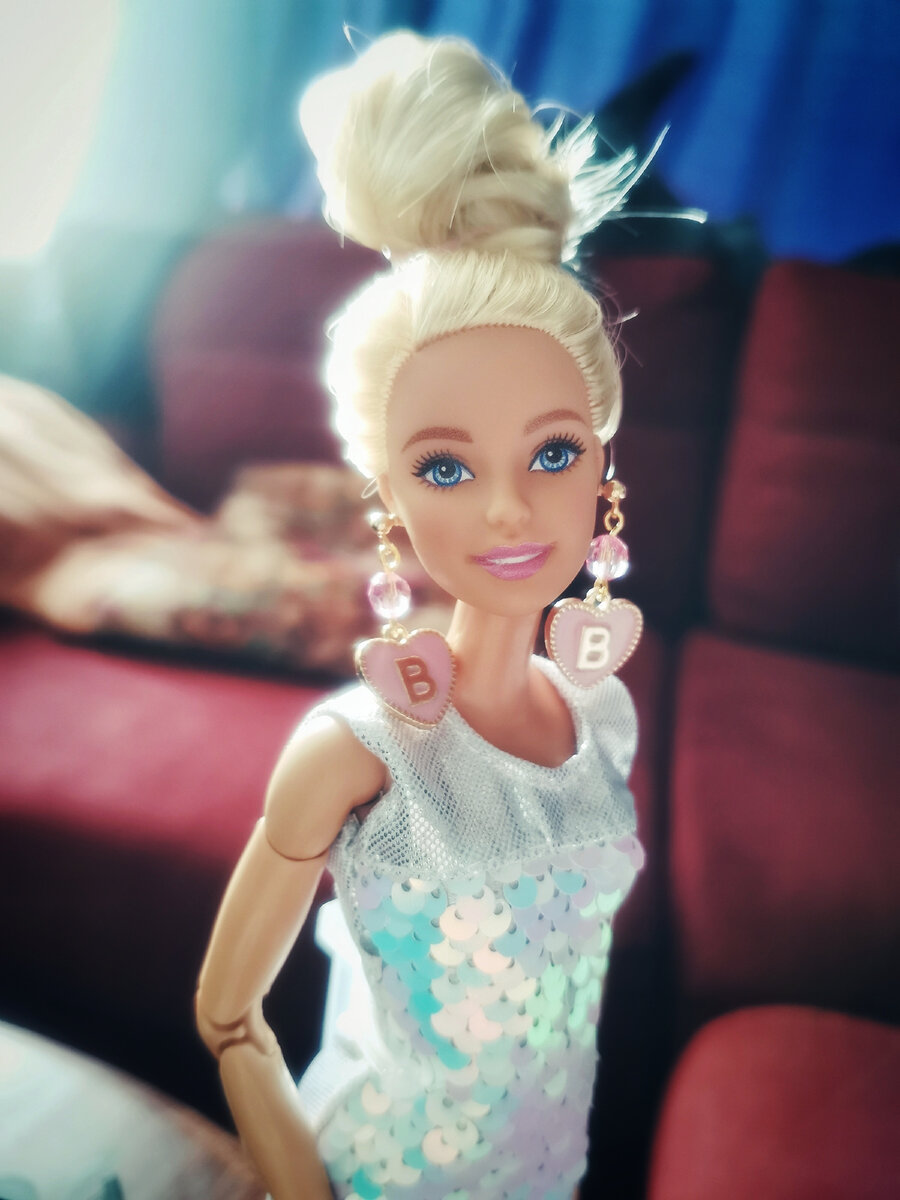 Сережки для куклы Барби