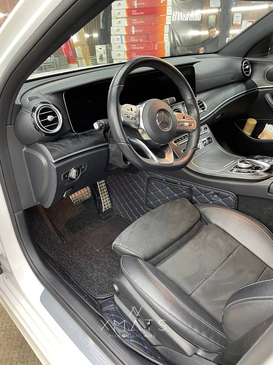 Коврики из экокожи на Mercedes-Benz E-Class W213