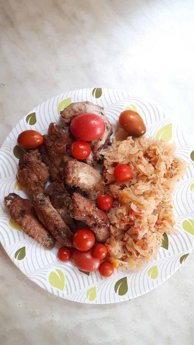 Крылья,шеи,капуста