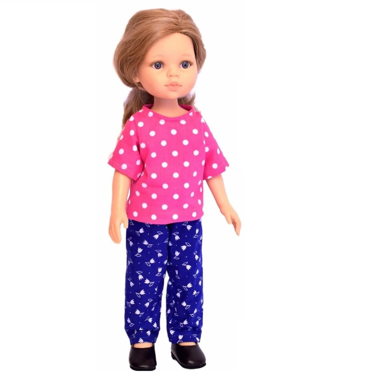 Выкройка пижамы для Паолы Рейна или куклы 30-34 см