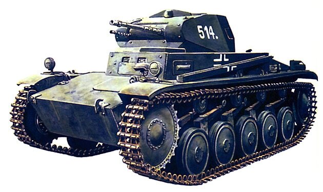 Немецкий танк времен Второй Мировой войны