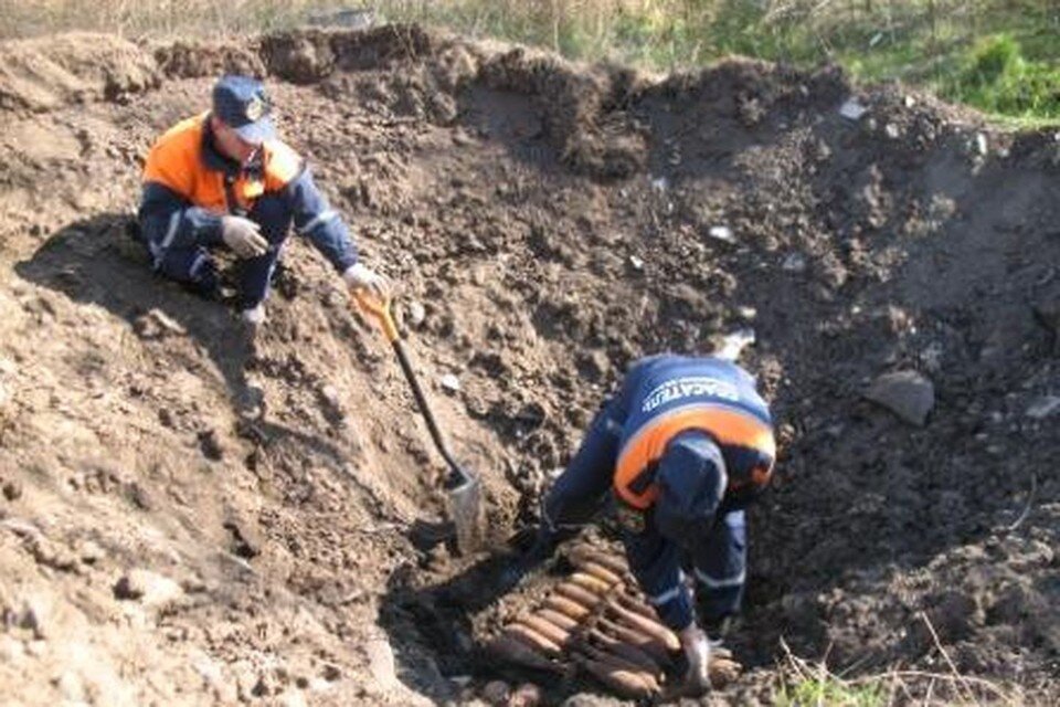     В донском регионе в 2022 году нашли и обезвредили 294 боеприпаса Великой Отечественной войны.  Правительство РО