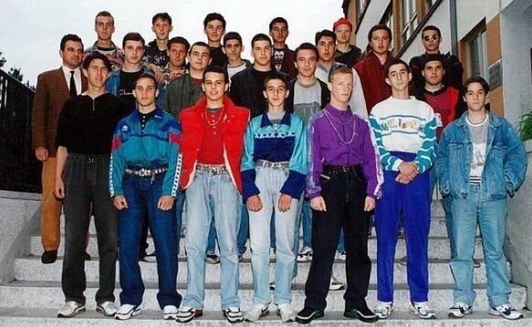 Обычные студенты ПТУ, середина 90-х.