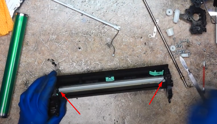 Фото 84. Сняли фиксатор