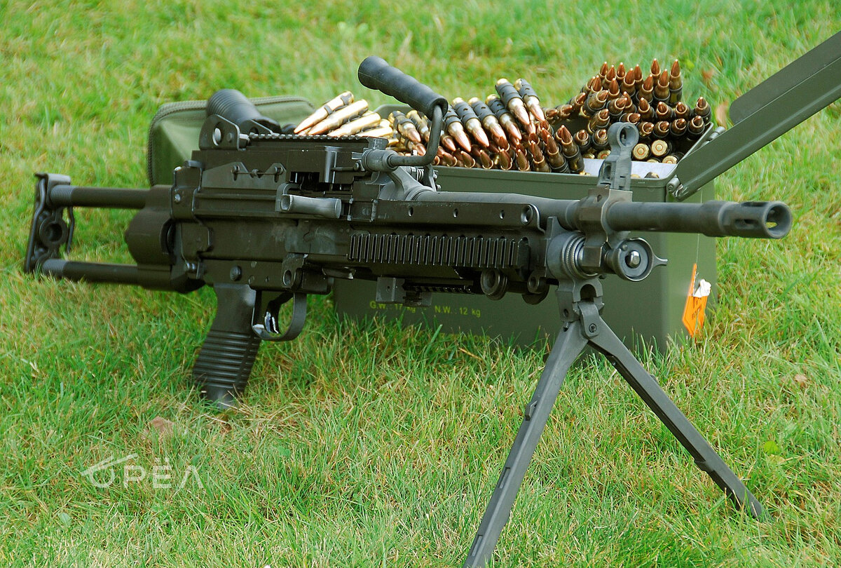 пулемёт FN Minimi. Фото взято с сайта modernweapon.ru