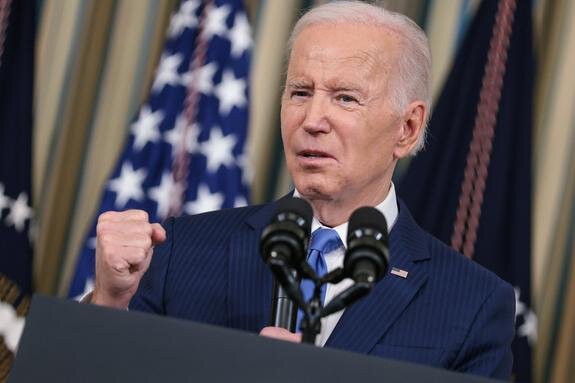    Президент США Джо Байден, Oliver Contreras - Pool via CNP / globallookpress.com