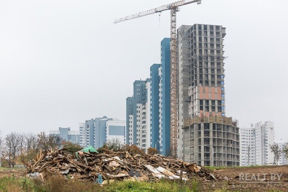     ЖК «Грушевский посад» мог стать долгостроем, если бы не вмешалось государство. Фото: realt.by