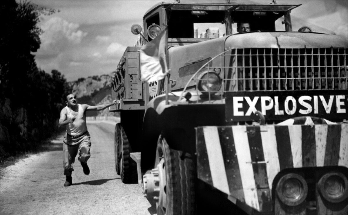 Кадр из фильма "Плата за страх" (1953)