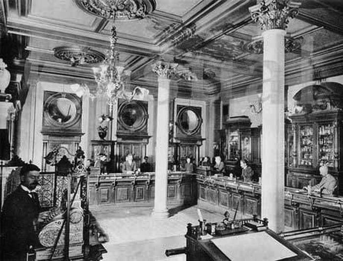 Торговый зал, 1900-е гг.