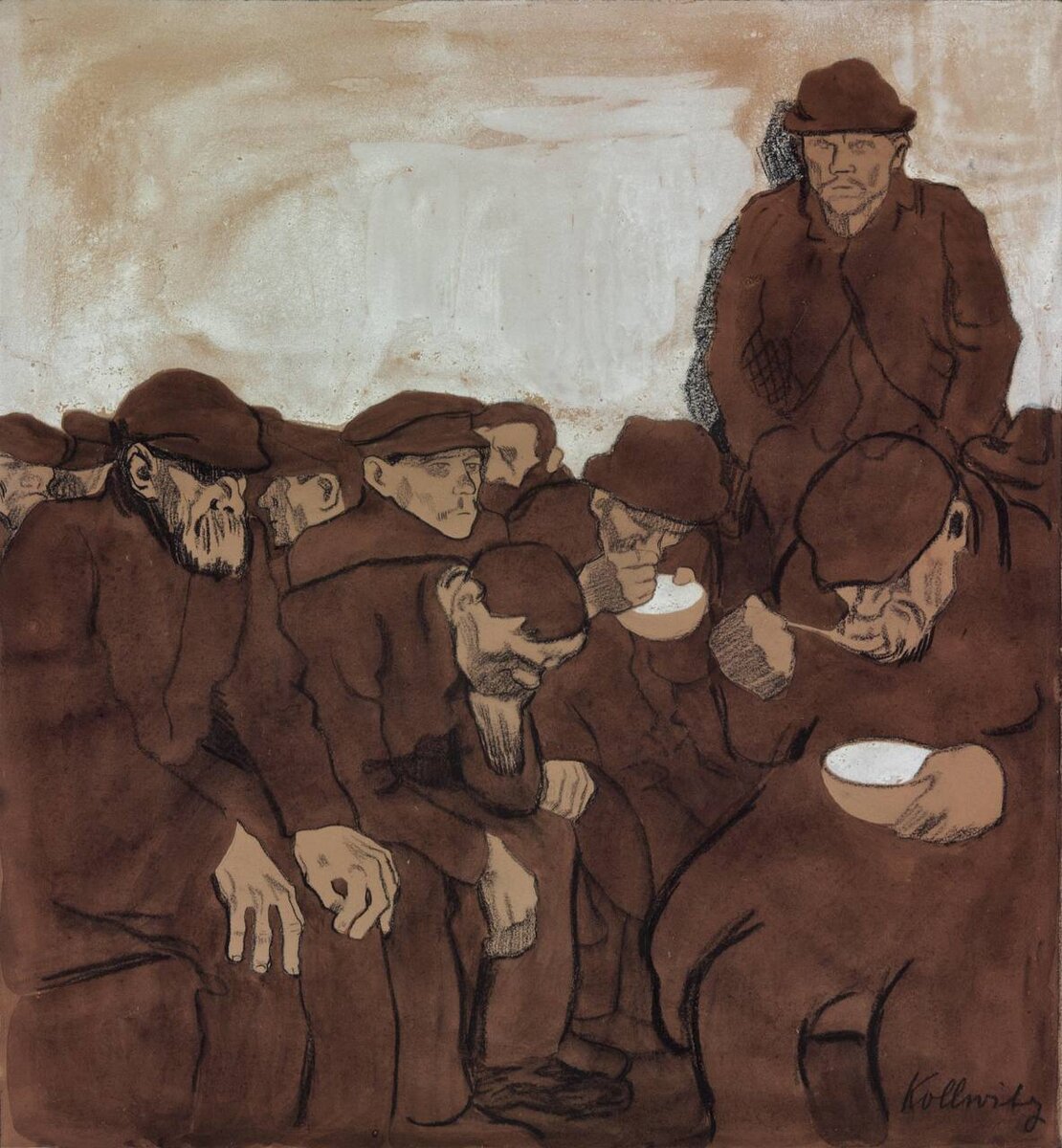 „Отопительные залы“, Кете Кёльвиц (1908-1909)