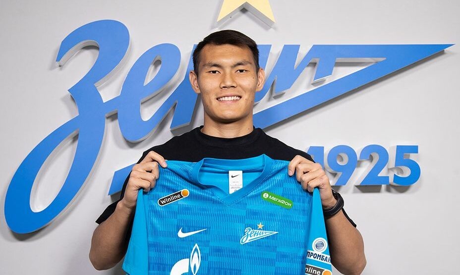    Нуралы Алип в «Зените» не стал игроком основной обоймы. Фото: ФК «Зенит»