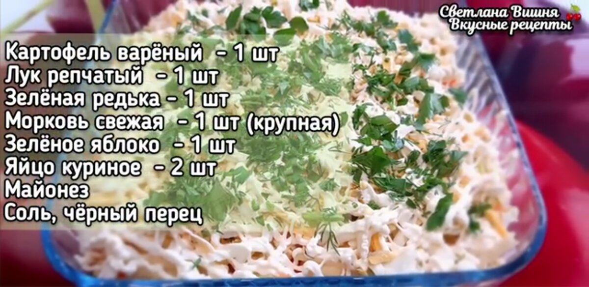 Рецепты салатов для детей от 1,5 до 7 лет с фото﻿