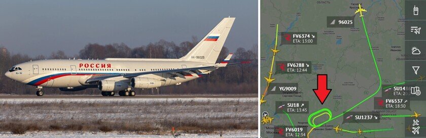    ИЛ-96-300ПУ. Фото: jetphotos.com / flightradar24.com