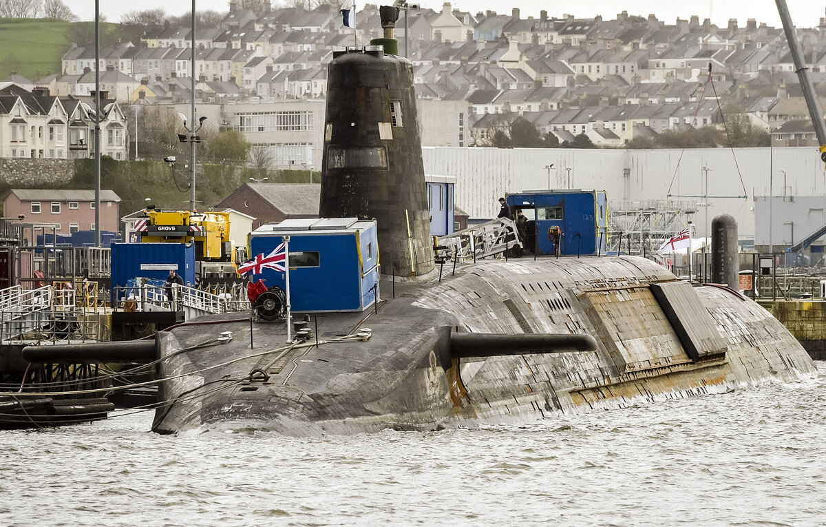    Ядерная подлодка HMS Vanguard  PA Images/Reuters