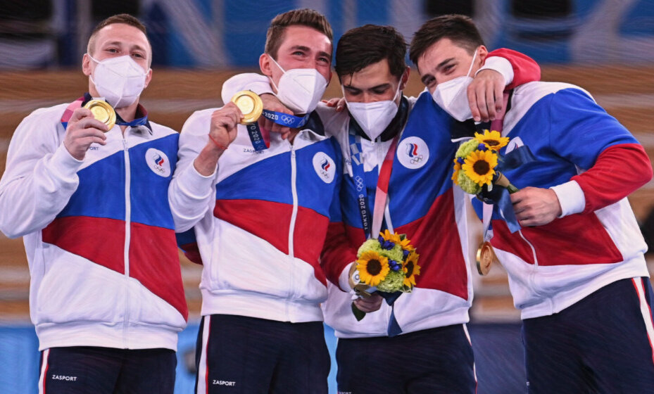 Команда спортсменов