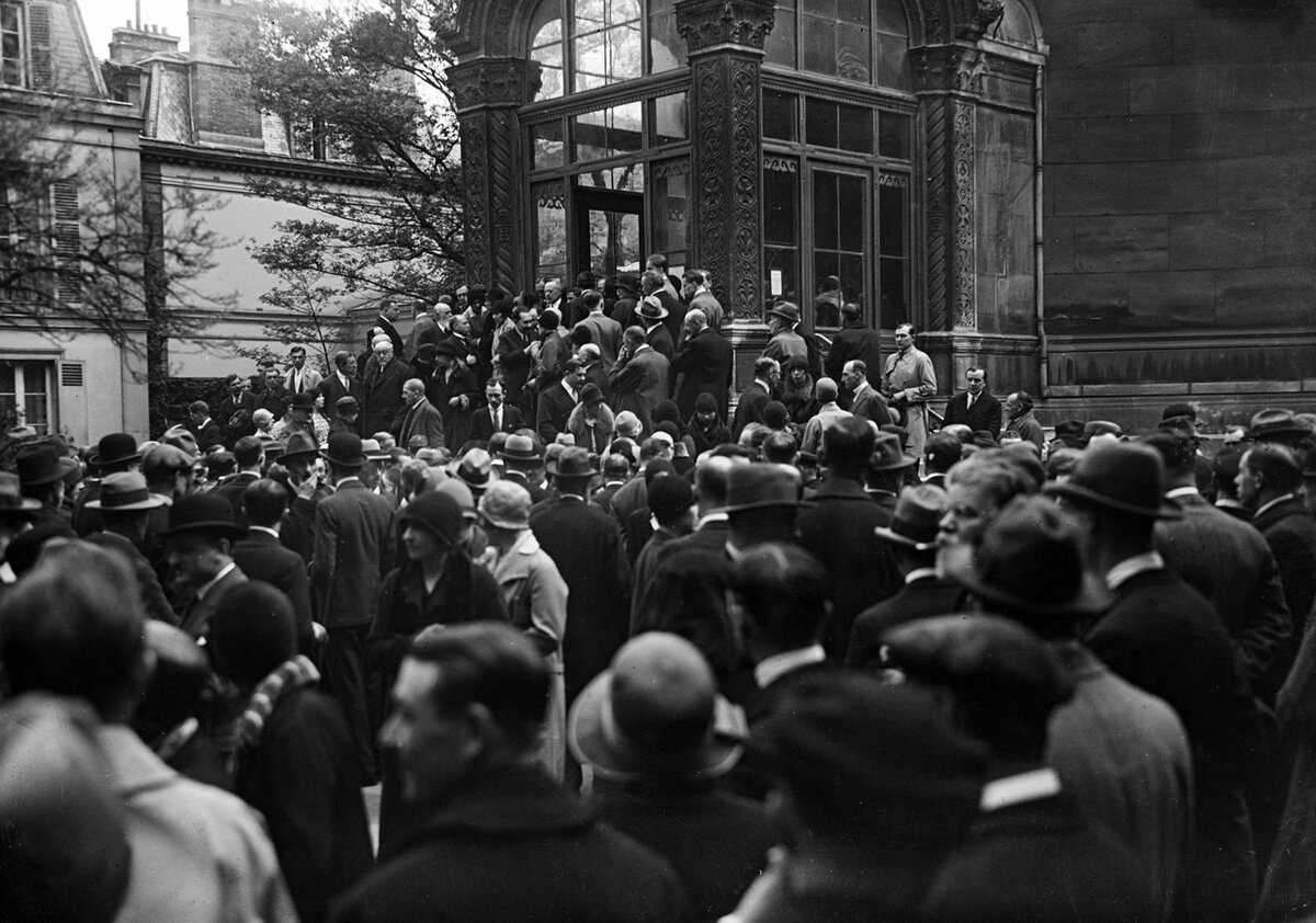 Париж 1920 х годов