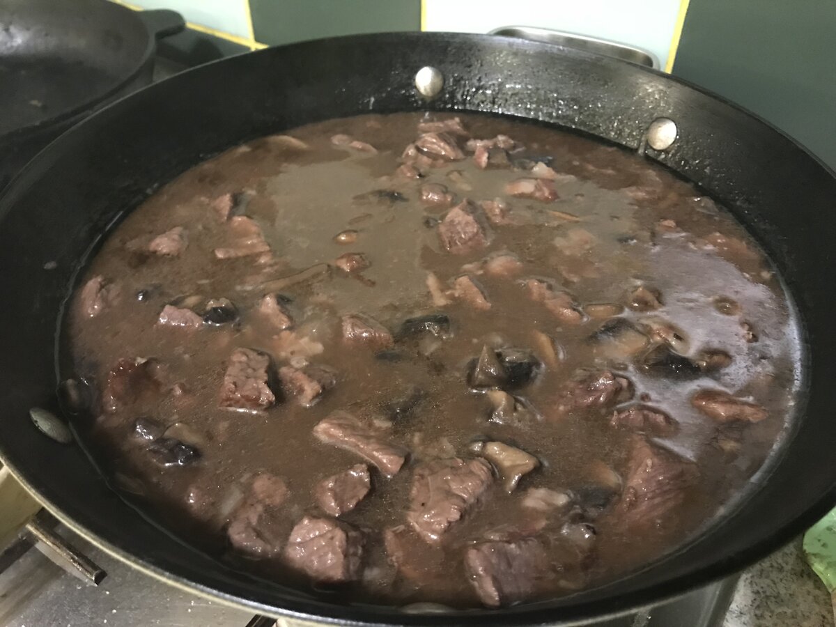 Выглядит на фото не очень, но, поверьте, это зачетное блюдо