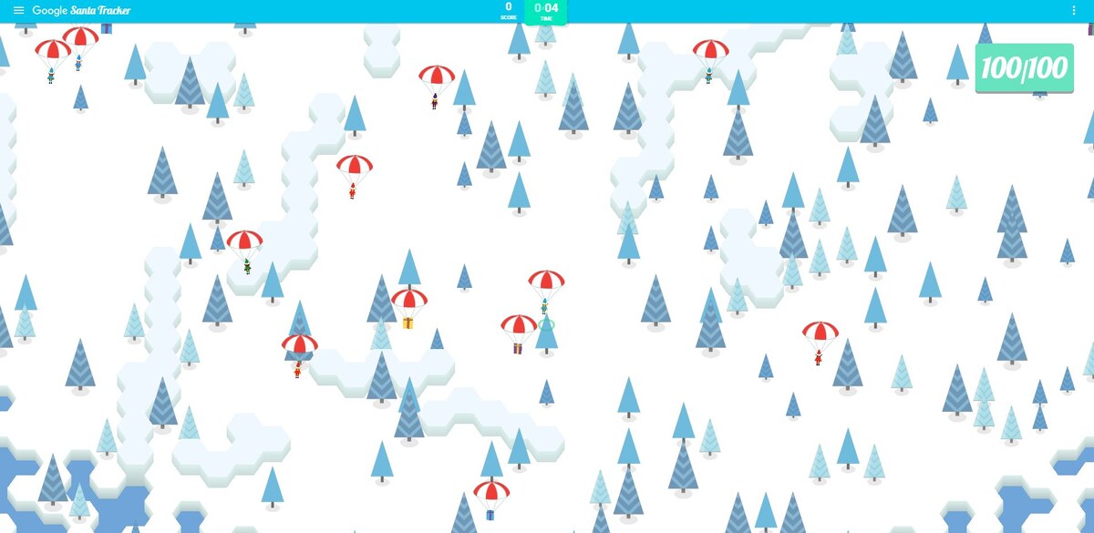 Google Satne Tracker - Snowball Storm
