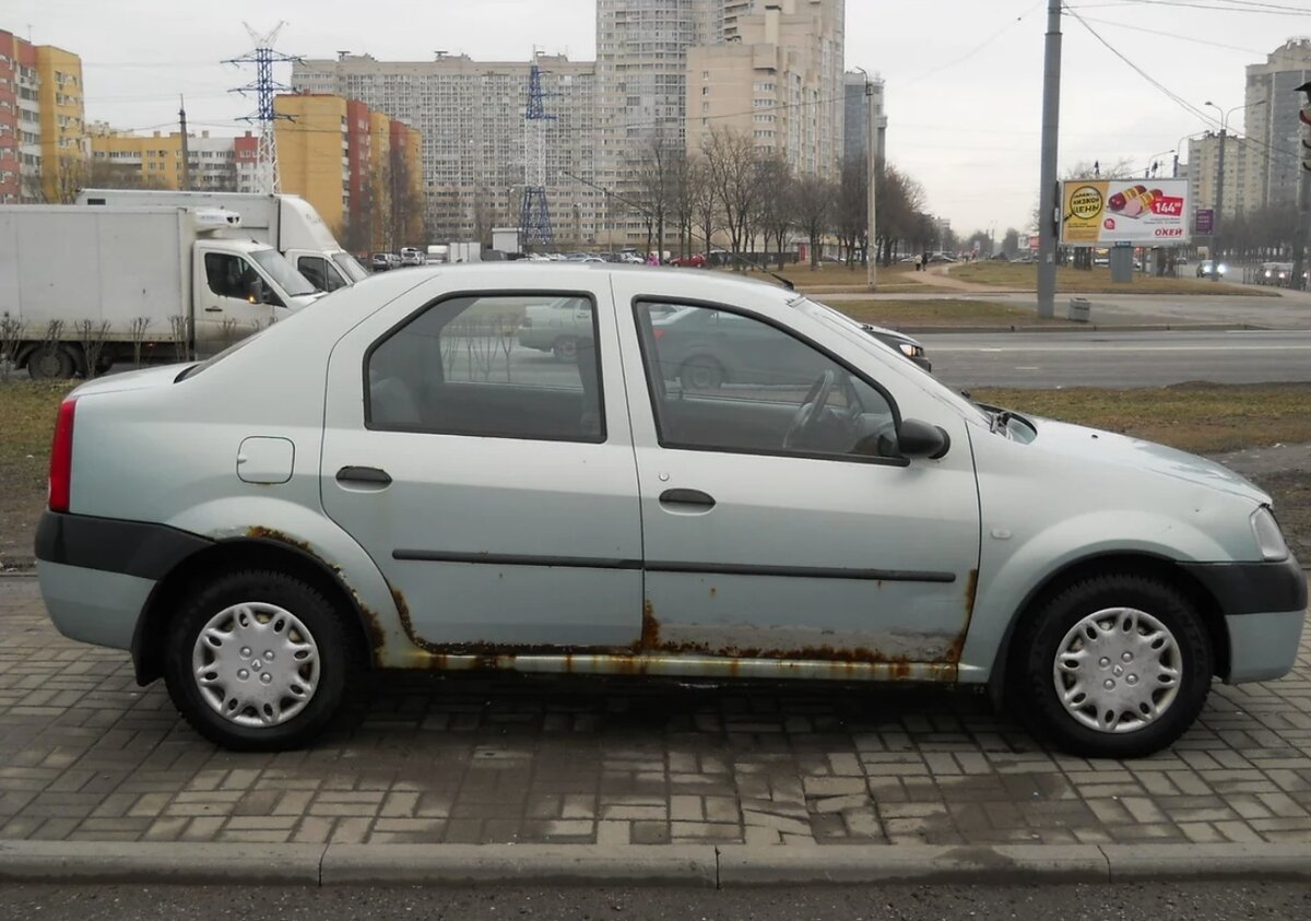 рено логан с пробегом в москве