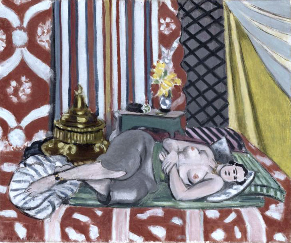 «Одалиска в серой юбке-брюках», 1927, Музей Оранжери, Париж, Франция