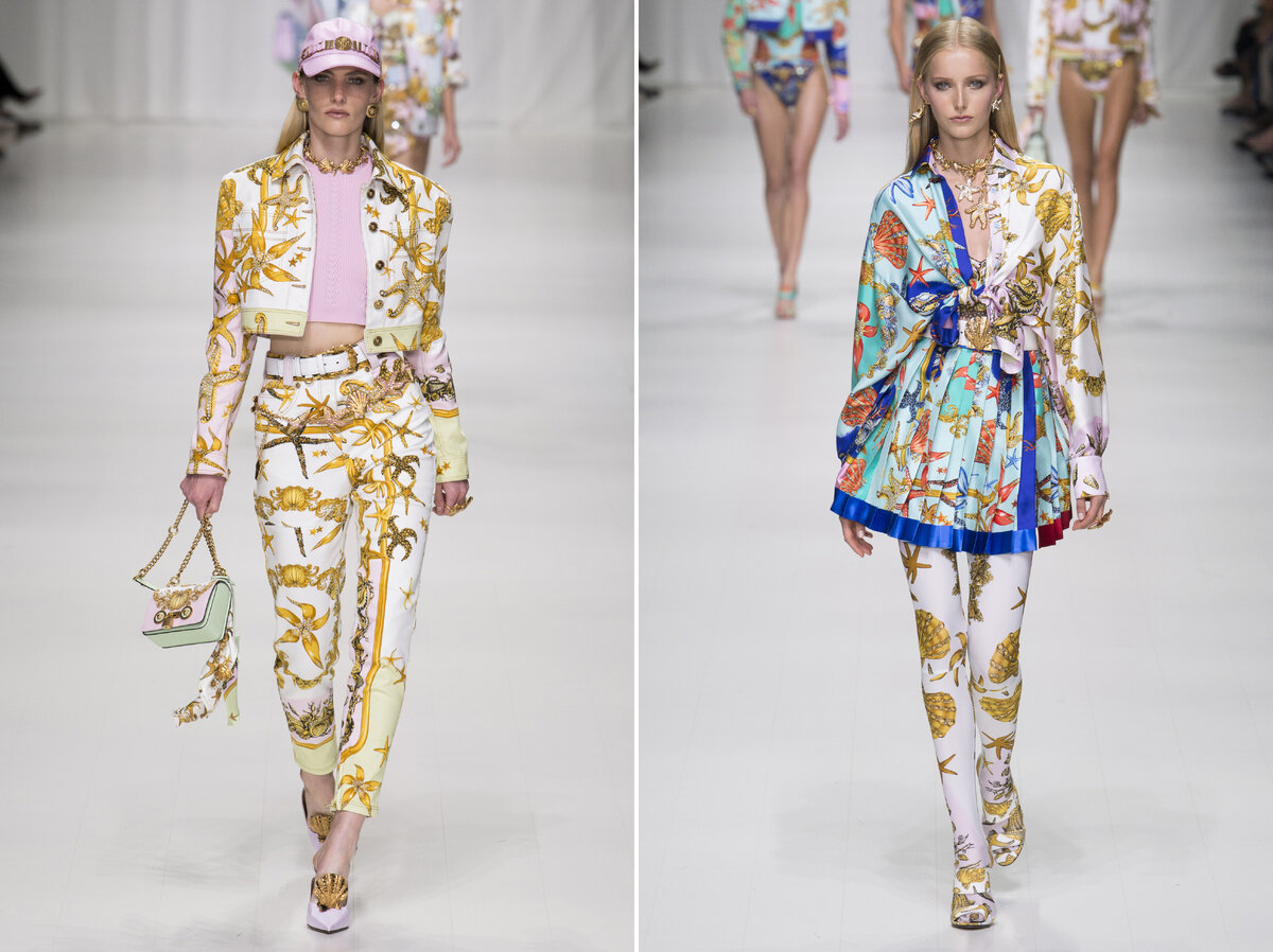 Versace весна-лето 2018 прет-а-порте
