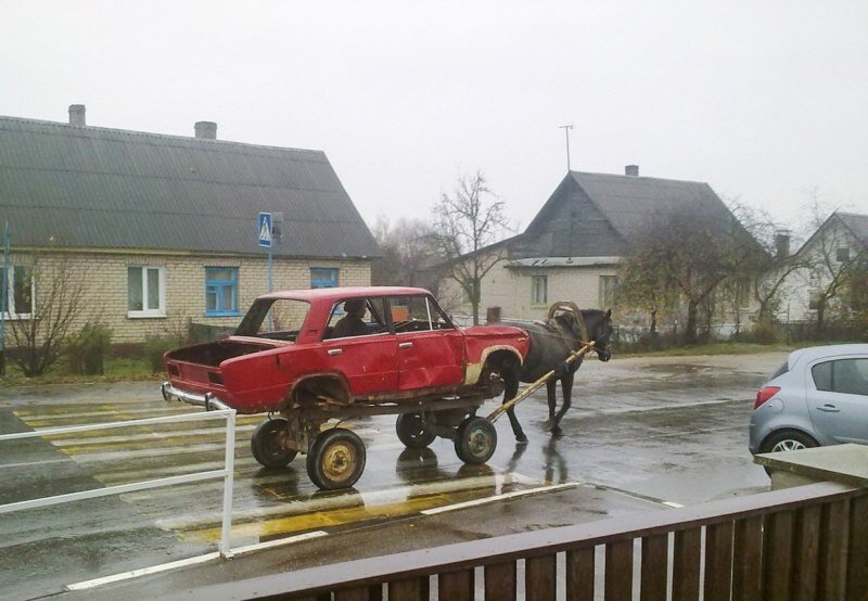 Смешные русские автомобили