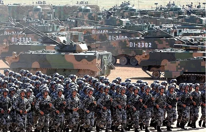 Армия Китая на учениях Восток-2018.