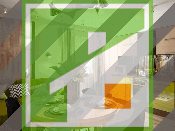 Судя по наклеенному пейзажу на кухне, цветы скорее всего тоже искусственные