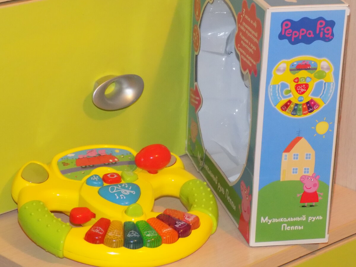 детский мир, игрушки, музыкальный руль отзыв