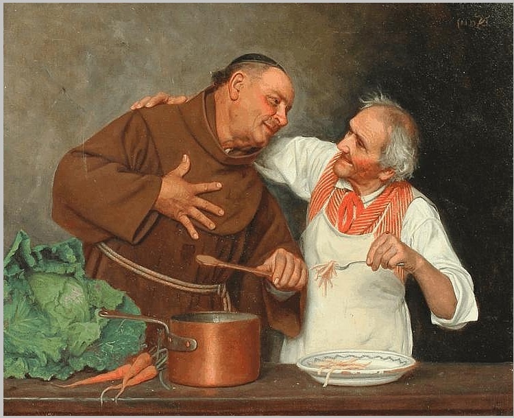 Источник - https://www.invaluable.com/auction-lot/david-sani-monk-chef-painting-1D74BF3EDE