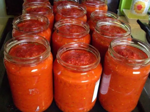 Айвар - Сербский соус, намазка на бутрброд или гарнир, готовится без помидор