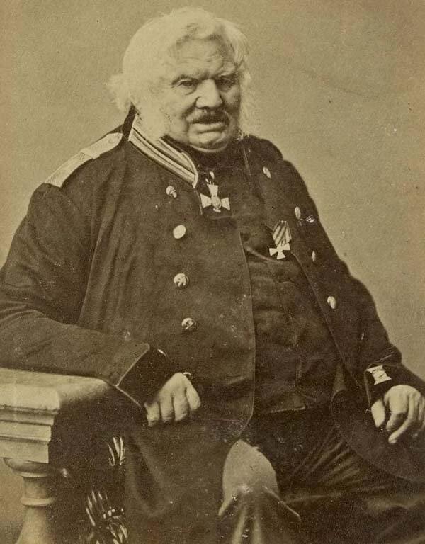 Алексей Петрович Ермолов в 1860-м, автор неизвестен