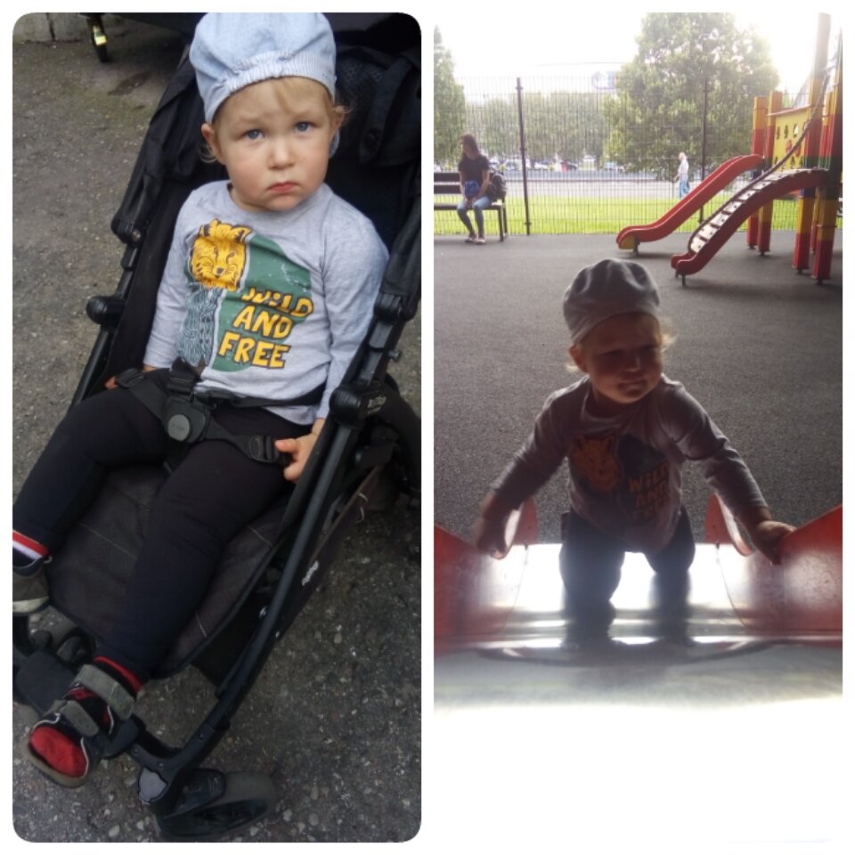 На фото слева человек недоволен  остановкой