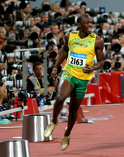 Пекин 2008 Усейн болт 100m