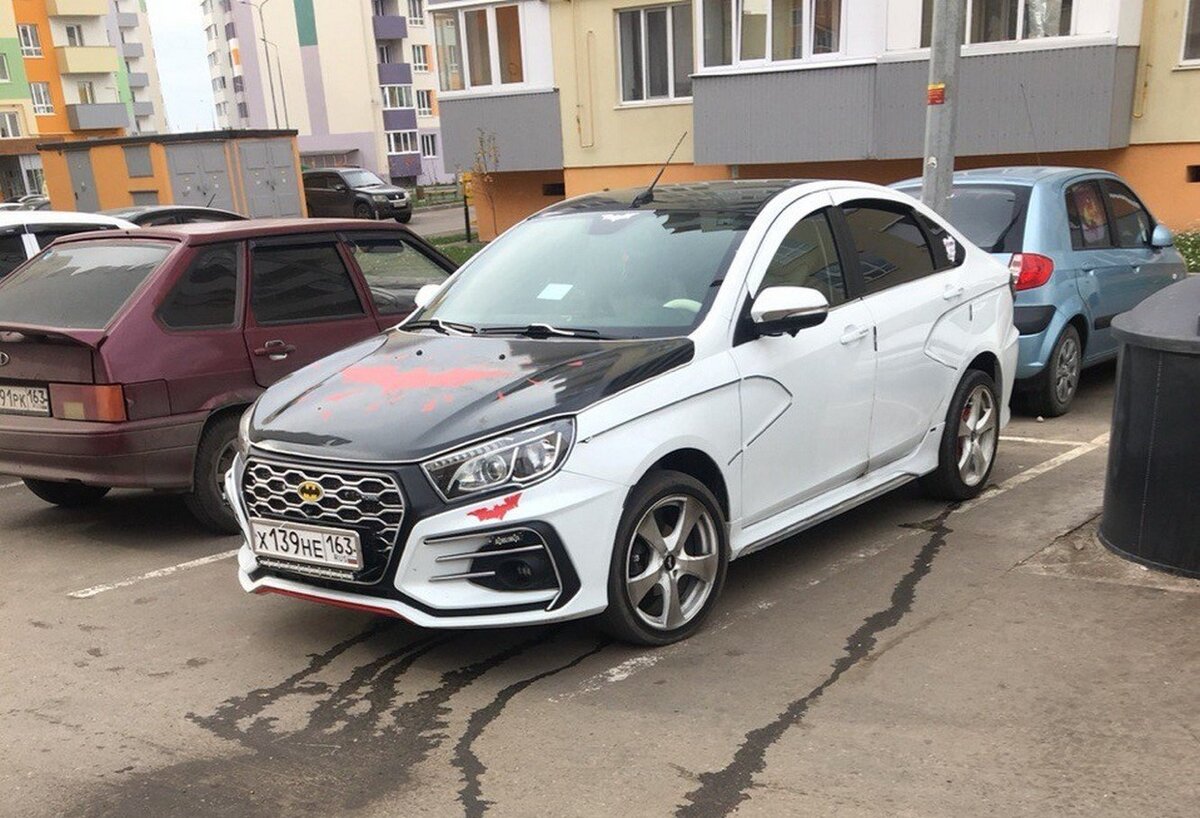 Lada Vesta тюнингованная