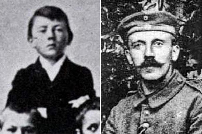 Адольф Гитлер в детстве и молодости